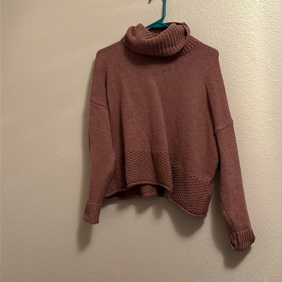Madewell sweater, cowl neck, purple size medium - Picture 1 of 1